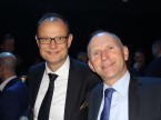 Giorgio Feitknecht, CEO d’ESA, et le directeur d’auto-suisse Andreas Burgener